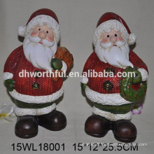 Ceramic Santa Clause for 2016 Christmas holidays